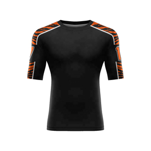 Top Selling Sublimated Customized Compression <b>Shirt</b> Wholesale Allover Printed Breathable Rash Guards Embroidery Custom Design - Product Image 1