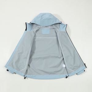 CONMR <b>Women</b> Pink Camping Printed Nylon <b>Windbreaker</b> Waterproof Hardshell Lightweight Breathable Hiking Jacket - Product Image 4