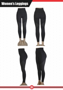 Ropa Deportiva de Yoga para Mujer, Leggings con Cintura Elástica, Diseño Sólido, Transpirables, de Secado Rápido, Alta Calidad, Personalizables, Amano Sports - Product Image 3