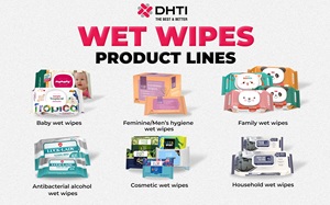 Lingettes humides pour bébé Kinkin en gros, 80 lingettes, antibactériennes, prévention des éruptions cutanées, sûres, non tissées, pour les mains et la bouche des nourrissons, Vietnam OEM ODM - Product Image 4