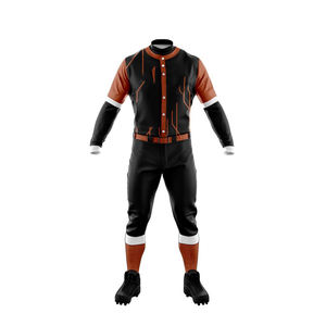 Uniforme de baseball décontracté personnalisé de meilleure qualité, uniforme de baseball pour hommes avec logo personnalisé et nouveau design - Product Image 2
