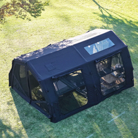 Tente gonflable Coody 17.2 Familia Pro-Black Coody Factory Air Tent, ouverture rapide, grand espace, pour le camping en plein air