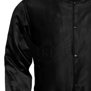 2024 blousons d'aviateur en satin de bonne qualité à vendre veste d'hiver en satin de polyester 100% personnalisée en gros - Product Image 4