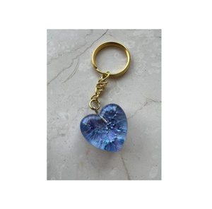 Llavero Creativo de Madera de Resina, Hecho en Fábrica, Diseño Personalizado, Llaveros Digitales con Diseño de Flores, Cadena de Metal, Perro, Panda, Clásico - Product Image 4