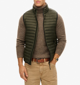 Gilets matelassés pour hommes, sans manches, légers, chauds pour l'hiver, décontractés, pour le travail en extérieur, mode, coupe-vent, matelassés, en coton - Product Image 5
