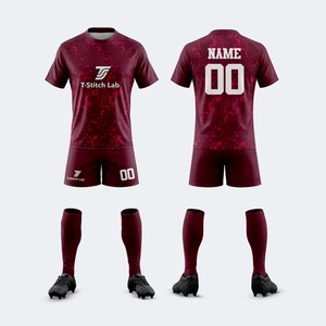 OEM Service Cheap <b>Price</b> <b>Football</b> Wear Custom Logo Printed Short Sleeves Quick Dry Unisex Rugby Uniform Solid Colors Eco-Friendly - Product Image 5
