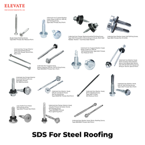 Productos duraderos Tornillo de diseño rebajado profundo de rosca BSD ideal para la fijación de la estructura auxiliar del astillero - Product Image 6