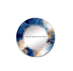 Marco de espejo de pared de diseño de metal antiguo de nueva apariencia artística con pátinas en capas y adornos artesanales para un atractivo único - Product Image 1