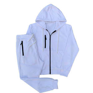 Conjuntos de chándal de talla grande para hombre y mujer de invierno 2024/25 más vendidos, tendencia superior, diseño personalizado OEM, Color sólido ligero - Product Image 1