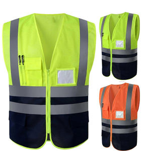 Chaleco de seguridad de lona transpirable para hombre, ropa de trabajo ajustada hecha a medida con relleno de algodón, precio de fábrica - Product Image 5