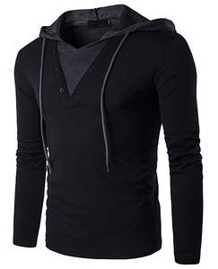 Ensemble de survêtement streetwear pour homme en coton 100% de haute qualité, taille plus, sweat-shirts à capuche et pantalons de survêtement - Product Image 5