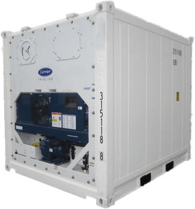 Contenedor Refrigerado Mini de 10 pies al por Mayor Disponible / Contenedor de Refrigeración para Envío de 10 pies con Sistema Thermo King - Product Image 1