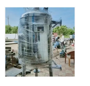 ถังแรงดันสำหรับอุตสาหกรรมอาหารและเครื่องดื่มสแตนเลสสตีลแนวตั้งแบบชั้นเดียว - Product Image 1