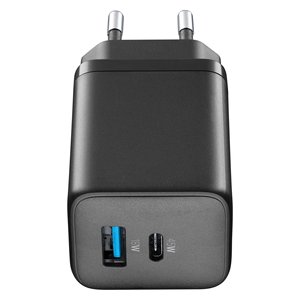 Caricabatterie USB Type-C, USB Type-A multippower Micro 45W GAN ACHUSBGAN2PD45WK สีดำ - Product Image 4