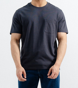 เสื้อยืดแขนสั้นสำหรับผู้ชายผ้าฝ้ายพิมพ์ลายทรงหลวมใส่สบายปรับแต่งได้100% ฤดูร้อน - Product Image 1