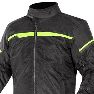 Chaqueta de Motociclista de Cuero Deportiva, Impermeable, Cortavientos y Transpirable con Forro Extraíble, Opciones de Tallas Grandes, Duradera y Protectora - Product Image 6