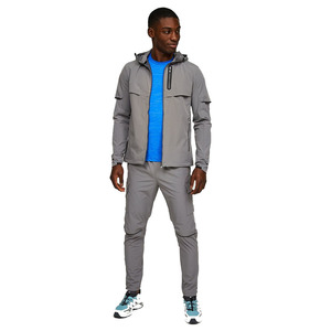 Nouveauté 2023 – Veste Softshell Homme Personnalisée Style Urbain, Imperméable et Coupe-Vent, en Toile Épaisse avec Col Montant et Poches Zippées - Product Image 2