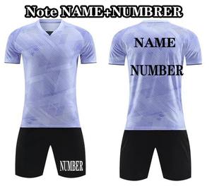 เสื้อเจอร์ซีย์ฟุตบอลและกางเกงขาสั้นชุดฝึกฟุตบอลแฟชั่นสำหรับเด็กผู้ชายเสื้อกีฬาระบายอากาศสำหรับเด็ก - Product Image 5