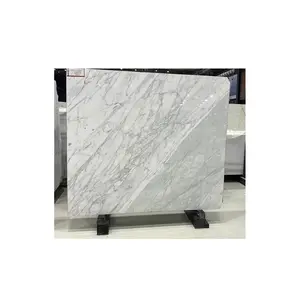 Indian Exporter and Supplier of Natural Stone Statuario Marble White Marble for Exterior Uses at Bulk Price