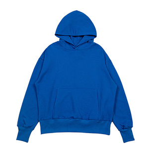 H5521 Automne et Hiver Offres Spéciales Vente en Gros Personnalisé 330 Gsm Coton Mélangé Polaire Doublé Hoodies Plaine Sweats à Capuche Surdimensionnés - Product Image 1