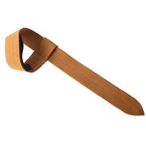 Sports Gym Fitness Leather Lifting Straps Powerlifting Wrist Wraps and Wrist Straps for Weightlifting <b>Exercise</b> <b>Belt</b> - Product Image 4