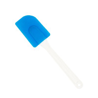 Spatule de cuisine en silicone antiadhésive écologique AP92, grattoir à gâteau moderne en forme de chiffres et de lettres, pour usage domestique et sucettes