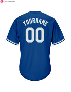 เครื่องแบบกีฬาสโมสรสำหรับผู้ใหญ่เสื้อเบสบอลระบายอากาศได้ดีปรับแต่งได้สำหรับทุกเพศ - Product Image 3