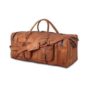 Faible MOQ, concevez vos propres sacs de voyage en cuir, différents styles, sacs de voyage en cuir tendance - Product Image 2
