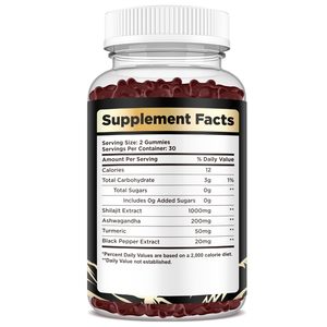 100% Original <b>Himalayan</b> <b>Shilajit</b> Gummies for Energy & Immune Support <b>Pure</b> <b>Shilajit</b> Gummies with 85+ Trace Minerals & Fulvic Acid - Product Image 5