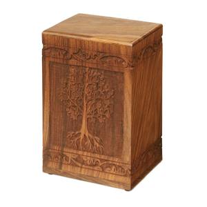 Urna Funeraria Moderna para Adultos, Acabado Natural en Madera, Suministros Funerarios, Precio Competitivo para Cenizas Humanas, Metal Duradero. - Product Image 2