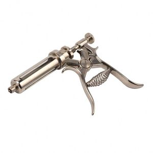 Premium Builted 30ml 50ml Jeringa veterinaria automática continua Inyector de animales de acero inoxidable para inyecciones Ganado de vaca - Product Image 1