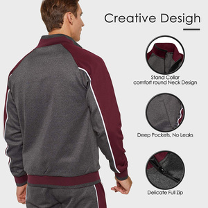 Ensemble Survêtement 2 Pièces Personnalisé pour Hommes Vente en Gros 100% Coton Sweat à Capuche Athlétique et Jogger Pantalon de Survêtement Costumes de Survêtement - Product Image 3