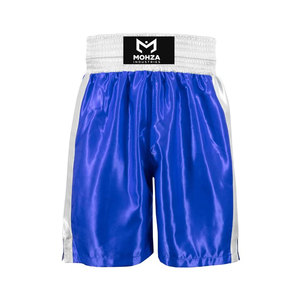 Shorts de boxe pour hommes en polyester/nylon, coupe classique, logo sur le devant, respirant, séchage rapide, vêtements de sport - Product Image 1