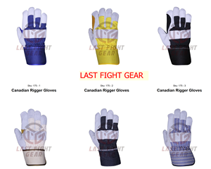 Gants de sécurité en cuir de vachette véritable de haute qualité - Product Image 3