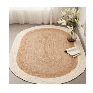 Tapis en Jute fait à la main de haute qualité, nouveau Design, tapis en peluche, prix d'usine, exportation du Bangladesh, 2022 - Product Image 1