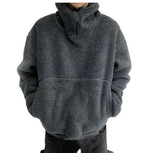 2025 nuevo diseñador nuevo estilo de moda personalizado Ninja Sudadera con capucha ultra suave cálido invierno Sherpa Sudadera con capucha hombres algodón polar Sudadera con capucha tendencia - Product Image 2