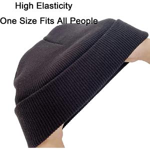 Luxury Soft Winter <b>Wool</b> <b>Beanie</b> Hat Wholesale Breathable and Warm Winter Cap for Fashion and Function - Product Image 3