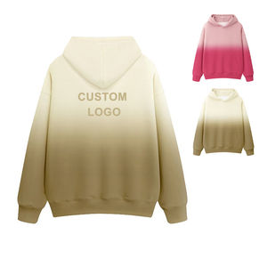 Sudadera con Capucha para Mujer, Manga Larga, Color Sólido, 100% Algodón, Transpirable, Forrada, con Logotipo en la Parte Delantera, para Primavera, Otoño e Invierno - Product Image 2