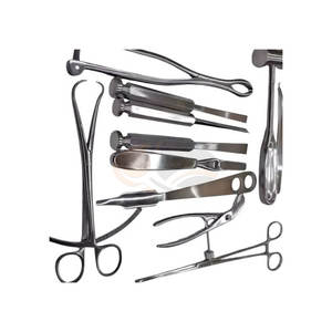 Ensemble de chirurgie orthopédique de base 10 pièces, kit d'instruments médicaux manuels en acier inoxydable de qualité supérieure, chirurgie orthopédique durable, professionnel - Product Image 2