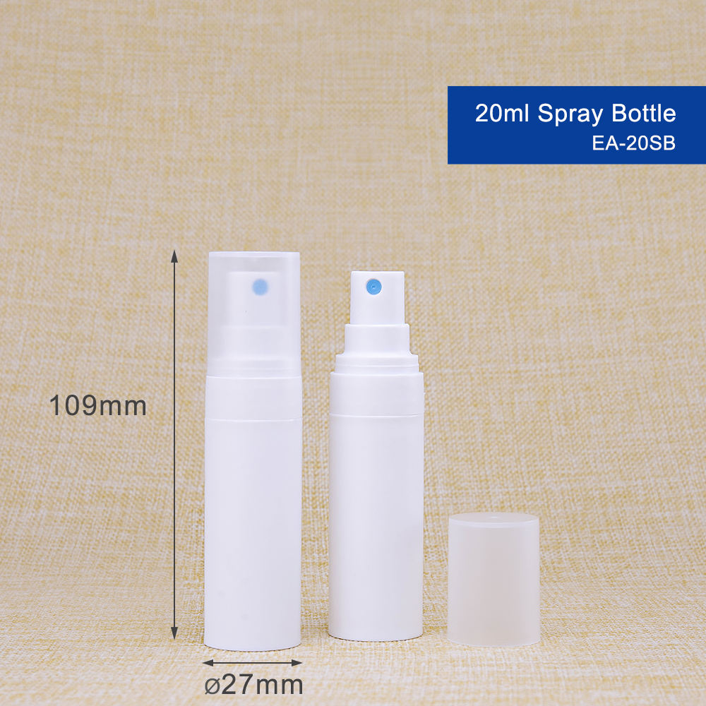 Matte White Bottle + Matte White Sprayer with Cap