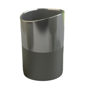 La elección del cliente Maceta de metal Macetas Forma cilíndrica Color dorado y gris Hecho a mano Utilizado para plantas de jardín Greenery - Product Image 5