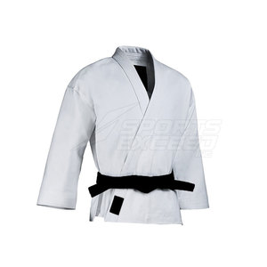 Uniforme de Karate de Manga Larga para Adultos, Ropa Deportiva de Alta Calidad, 100% Algodón, Tela de 220g, Logotipo Personalizado, para Todas las Temporadas - Product Image 5