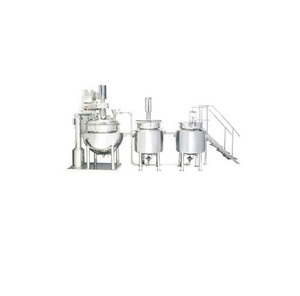 Machine de fabrication d'onguents et de crèmes avec moteur de pompe PLC pour une production de produits cosmétiques à haute productivité - Product Image 4