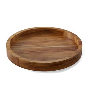 Handmade Polished Acacia Wood Lazy Susan Home Kitchen For Greatest Quality <b>Table</b> Decor Organization Wood Susan <b>Chess</b> Tray - Product Image 5