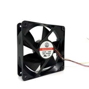 Ventilador de Pared Eléctrico GULF, 24V DC, Ventilador de Refrigeración CFM 120x120x32mm, Plástico, OEM - Product Image 2