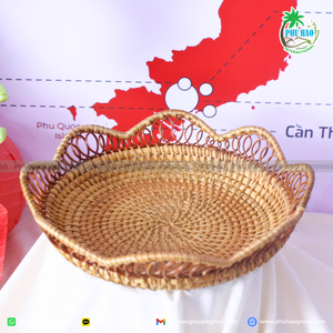 HOT SELLING Handcrafted Rattan Trays That <b>Offer</b> a Perfect Blend of Style and Functionality with High Quality - Product Image 2