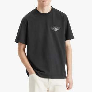 เสื้อยืด DTF โอเวอร์ไซซ์สีดำ | เสื้อ250คอตตอน100% French Terry GSM Crewneck | เสื้อยืดกราฟิกย้อนยุค | เครื่องแต่งกายแนวสตรีทพรีเมียม & แฟชั่นในเมือง - Product Image 3