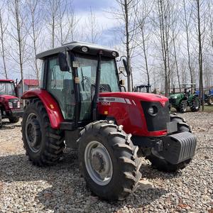 Tractor de Ruedas Massey Ferguson Mf 1204 de 130 HP, Tractor Agrícola Usado en Buen Estado con Motor, Bomba de Engranajes y Caja de Cambios - Product Image 4