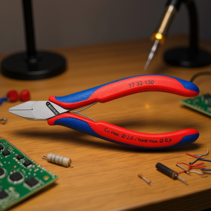 Alicates de Corte Diagonal Knipex para Electrónica con Punta Afilada - Product Image 3