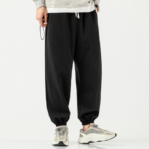 OEM nuevo diseño 100% algodón Jogger pantalones de chándal para los hombres de alta calidad Unisex pantalones de chándal - Product Image 2